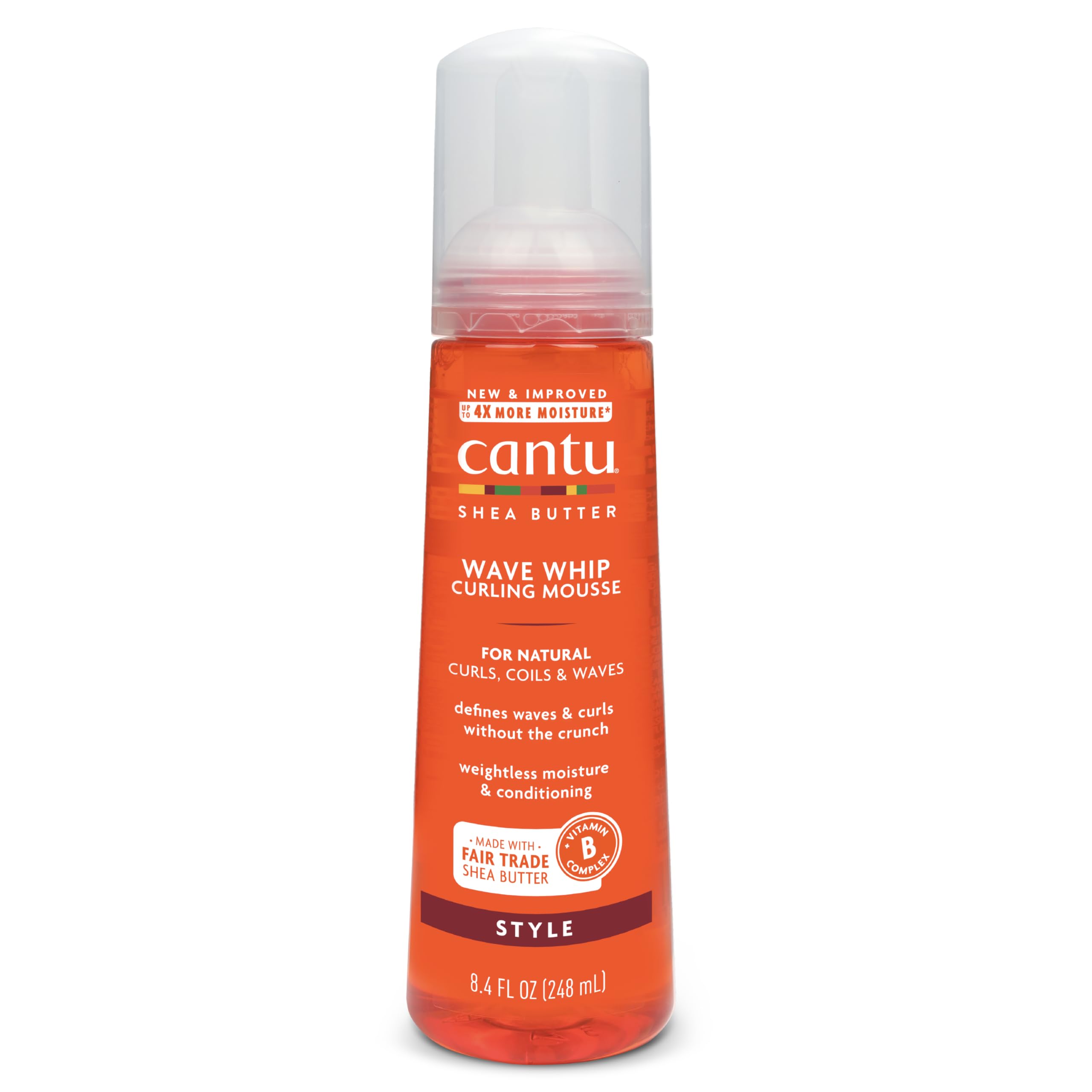 Cantu hair wave whip mousse 248ml
