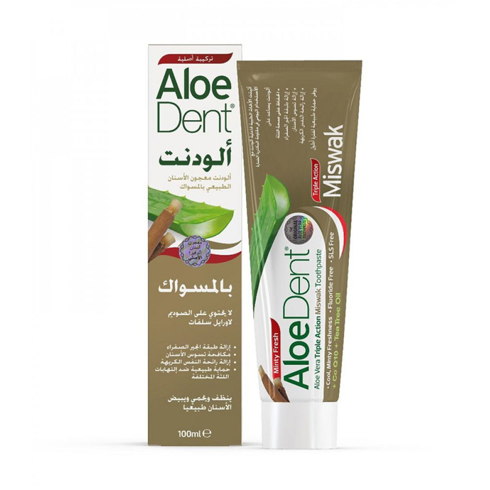 Aloe dent optima t/p miswak 100ml 501849