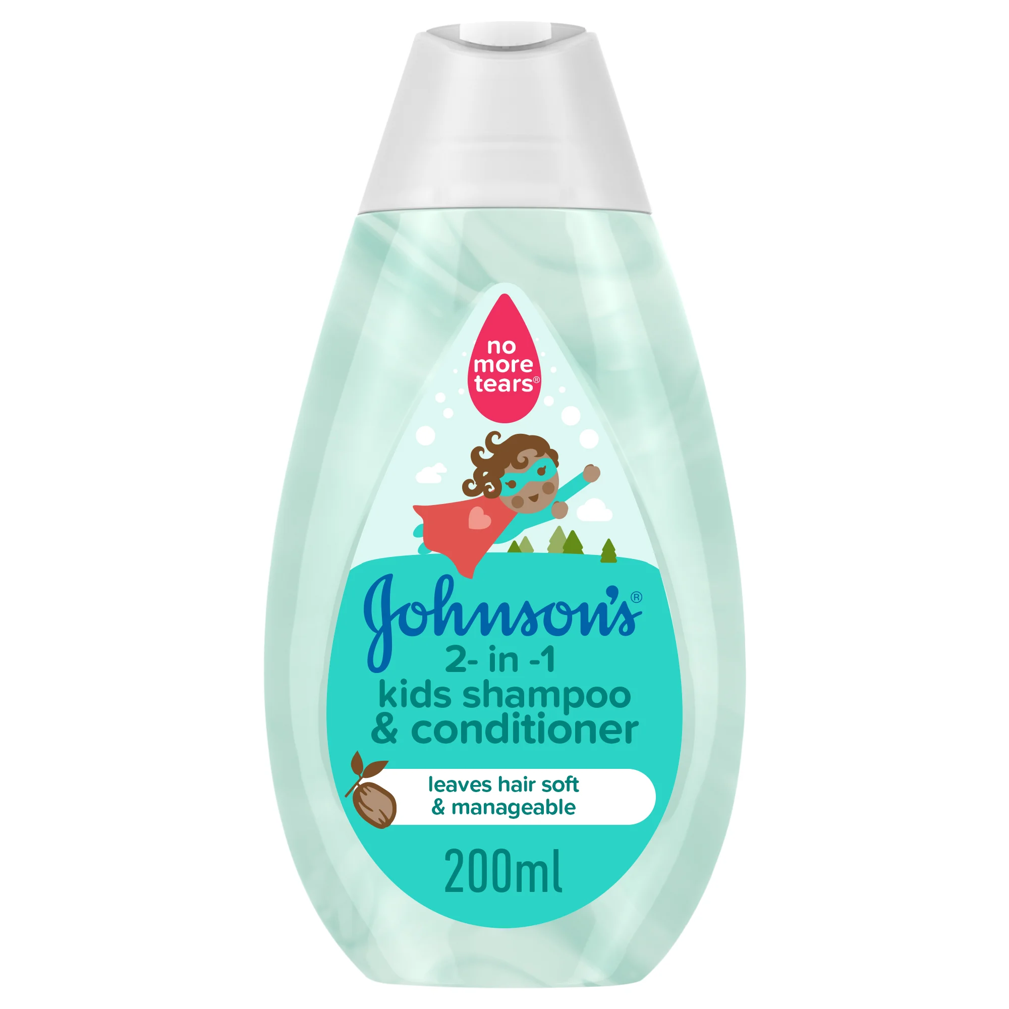 Johnson 2in1 kids shampoo & cond 200ml 31358