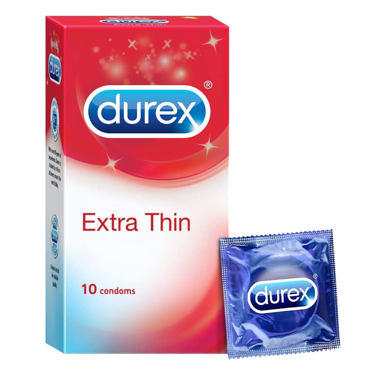 Durex condoms love sex extra thin 10pcs