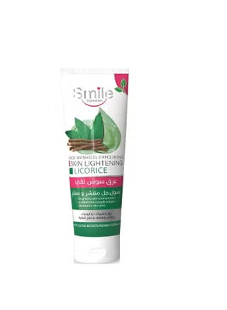 Smile face wash gel licorice 100ml