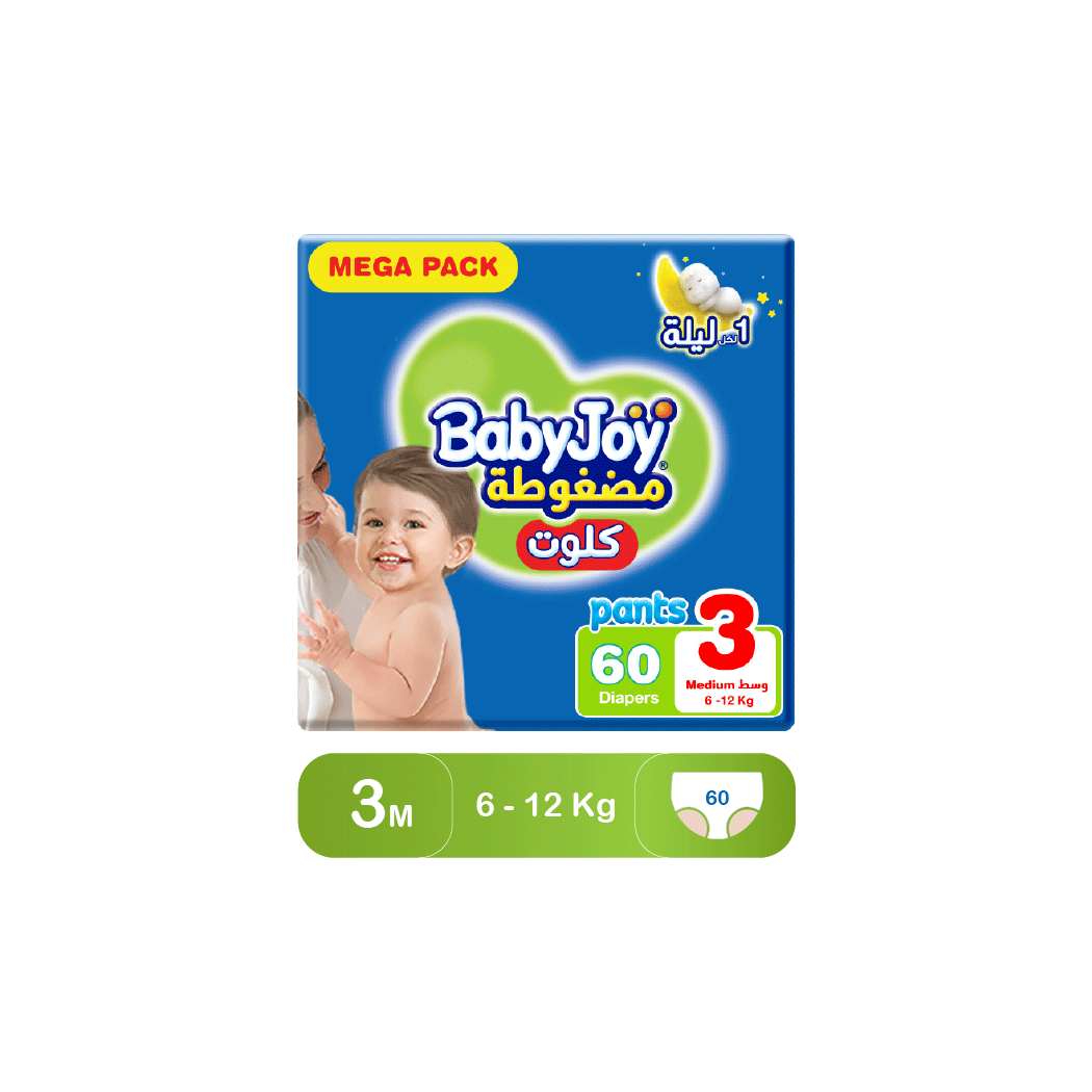 Babyjoy compressed mega pack large 3*60