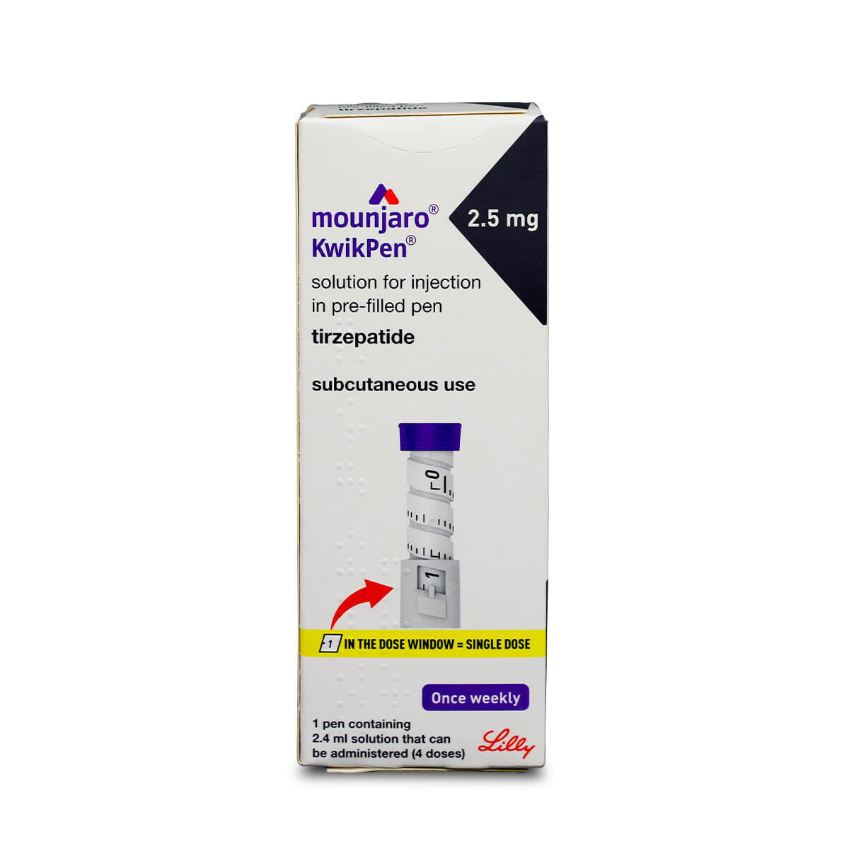 R* Mounjaro 2.5mg / 0.5ml pre filled 4pen