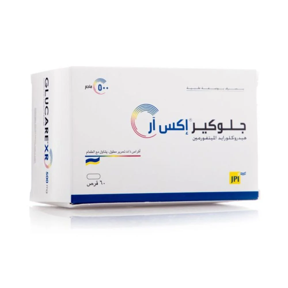 Glucare xr 500mg 30tab