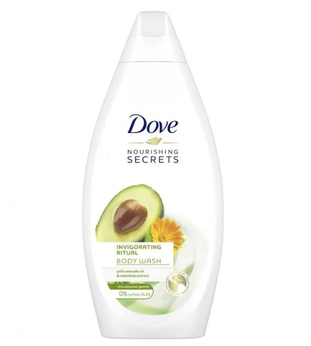 Dove body wash invigorat ritual avocado 500ml