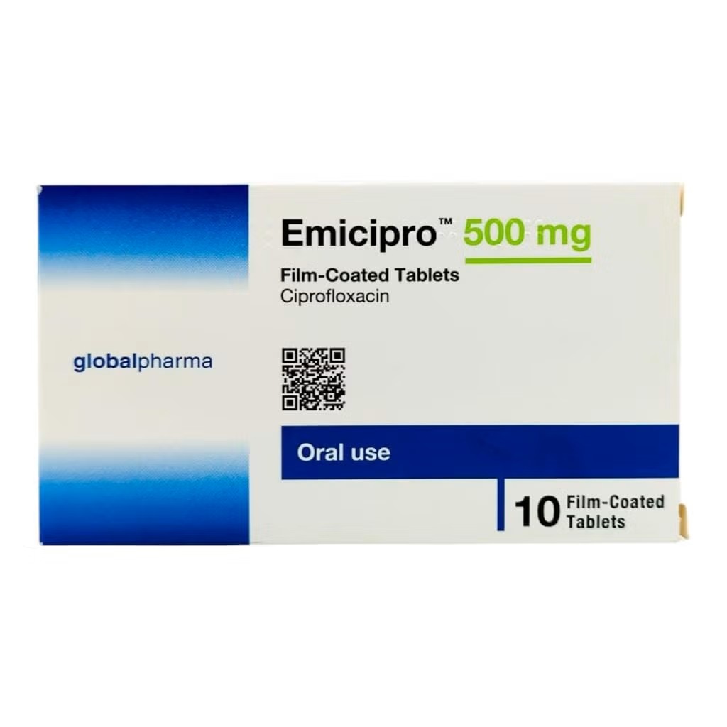 Emicipro 500mg 10tab