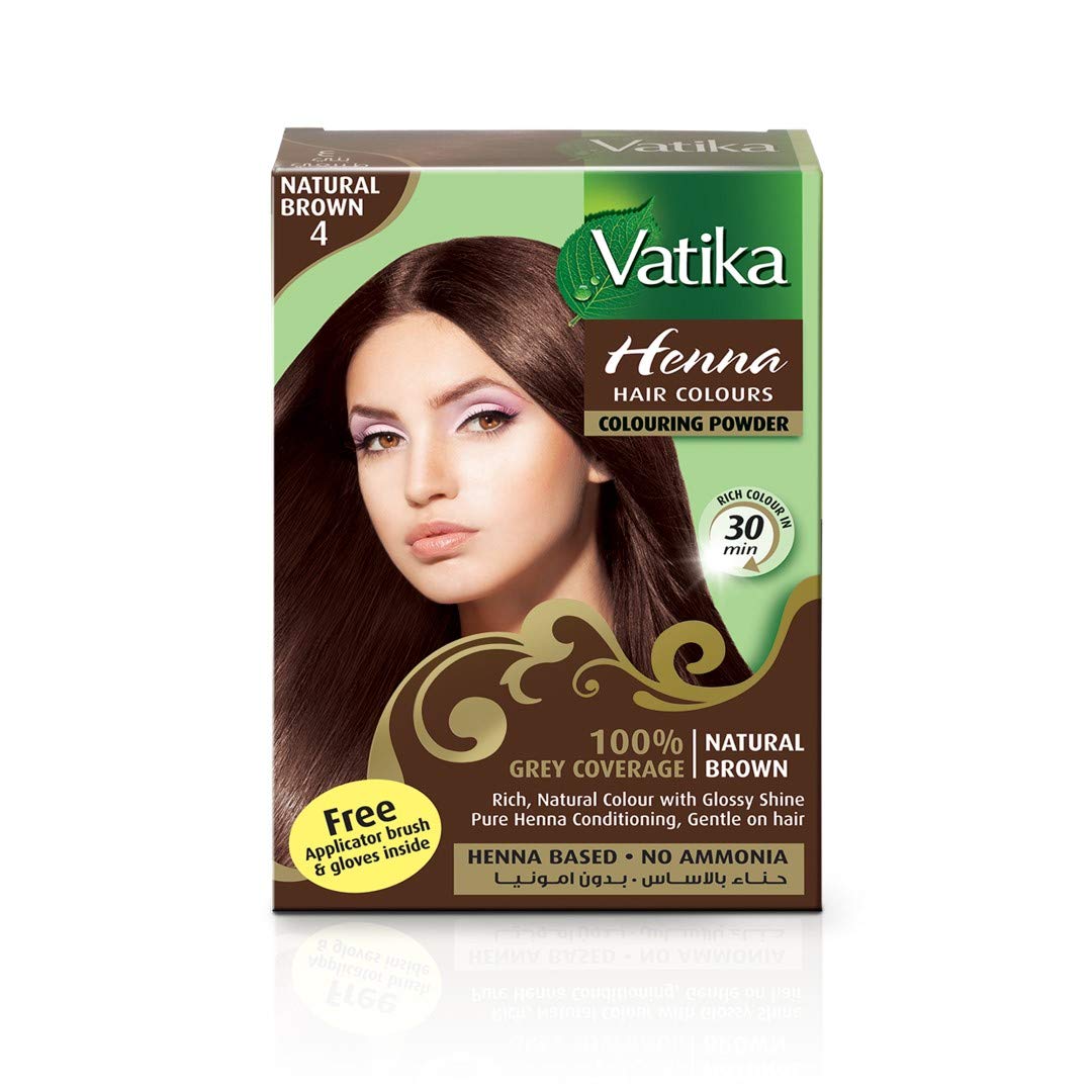Vatika henna hair colour no.4 10gm