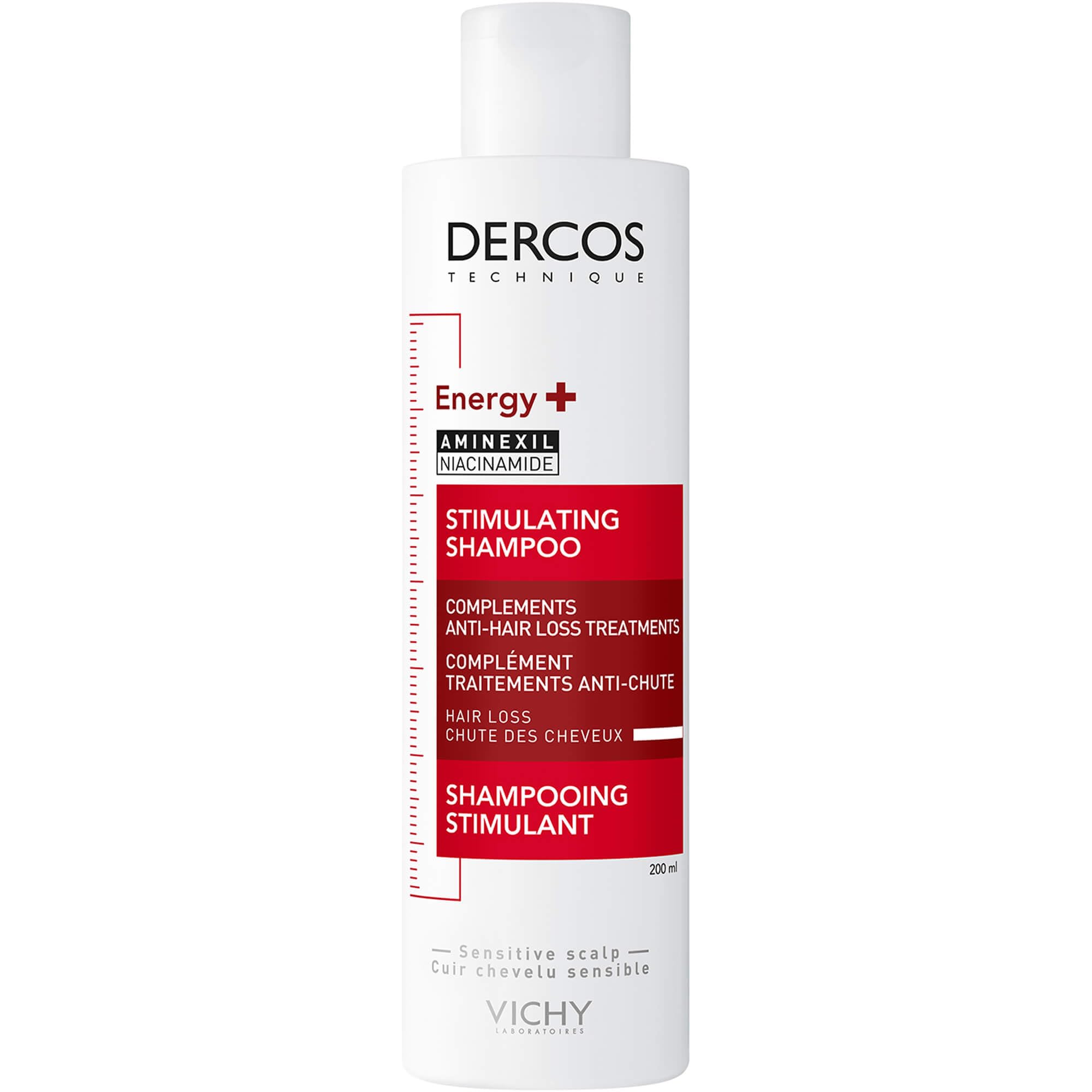 Vichy shampoo energising target hairloss 200ml