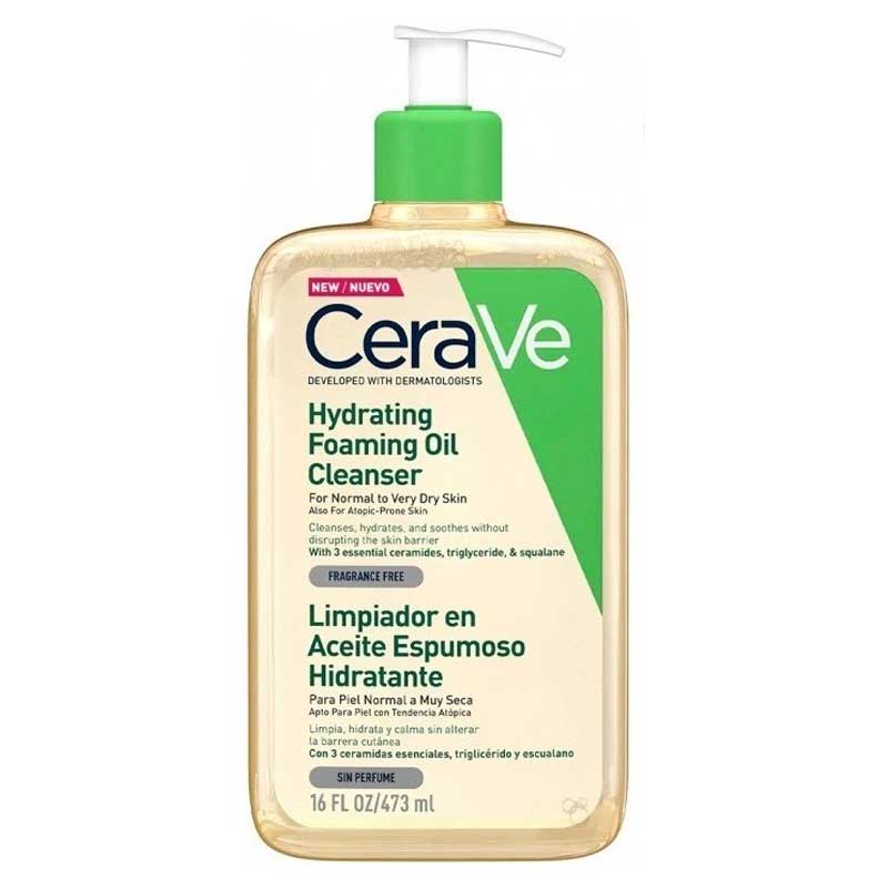 Cerave hydrating foamong oil cleanser 473ml
