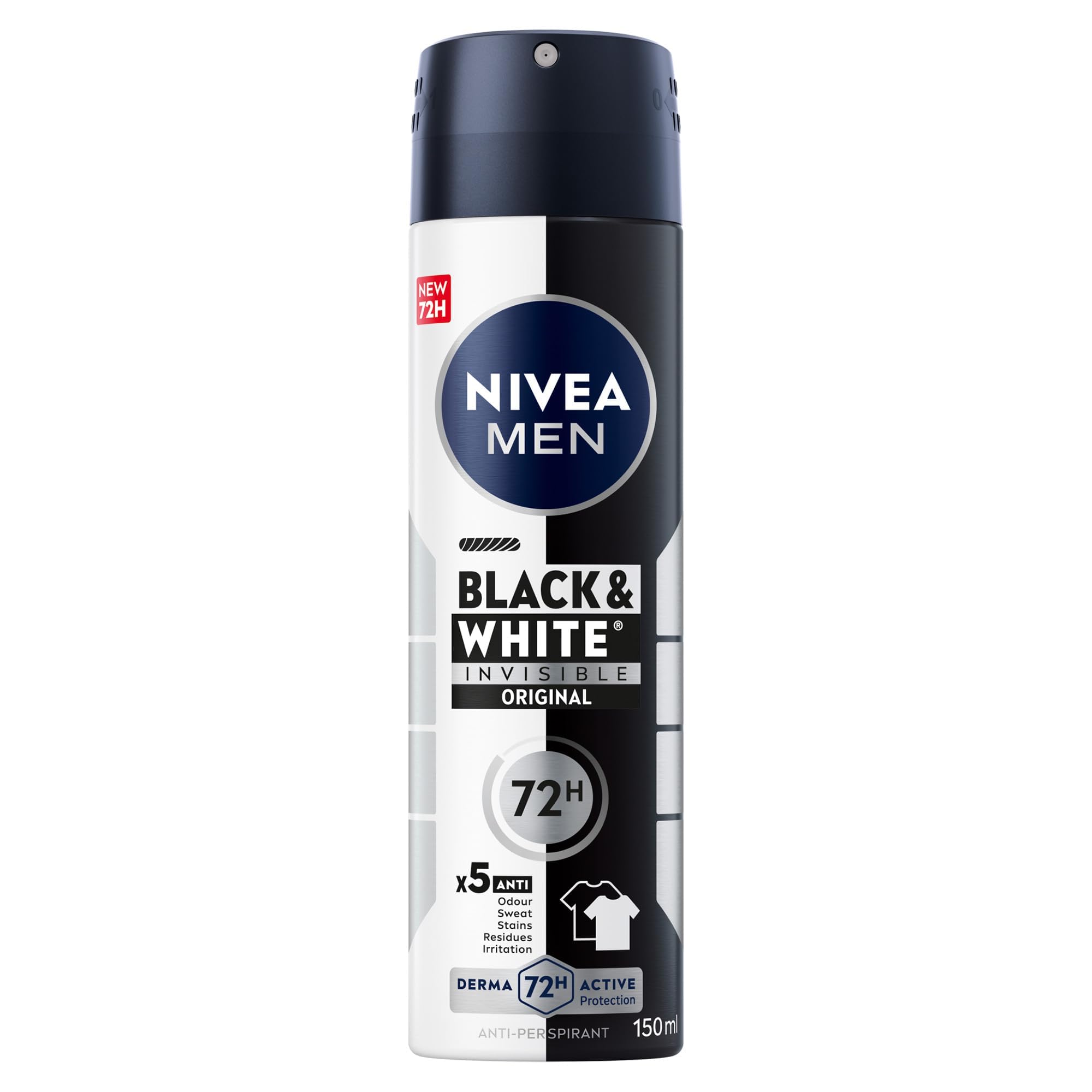 Nivea spray b&w men original 200ml 80051