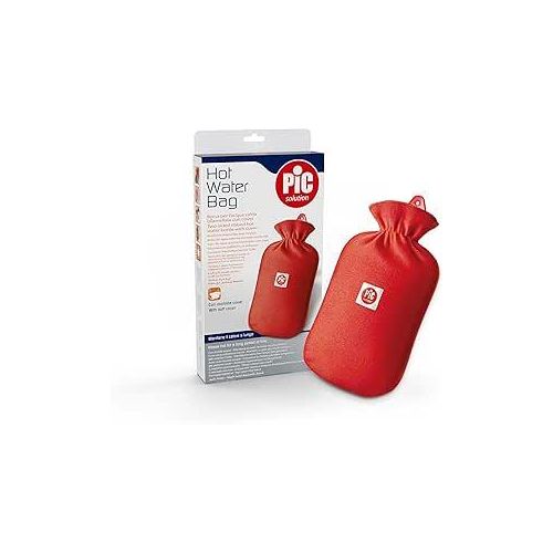 Hot water bag with cover