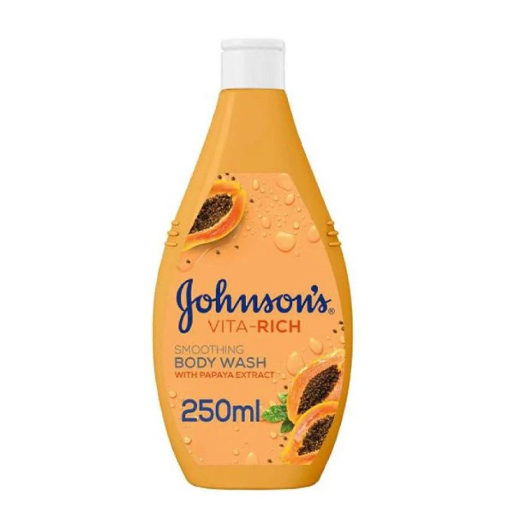 Johnson body wash smoothing papaya 250ml 56339