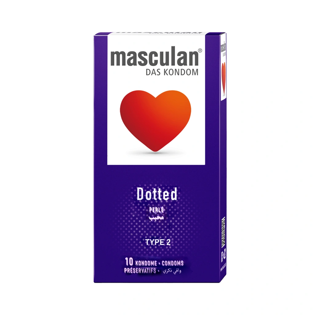 Masculan condoms dotted 10pcs