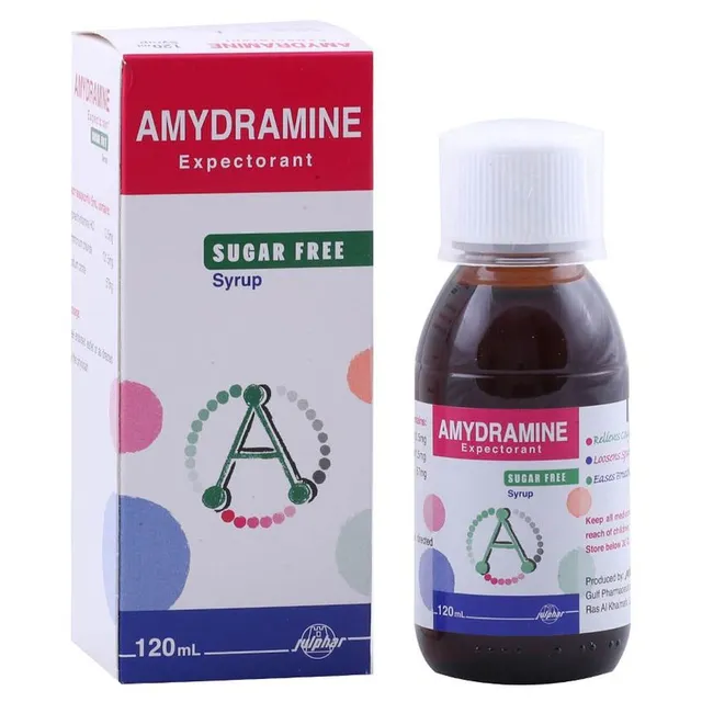 Amydramine expector suger free syrup 120ml