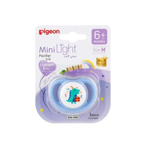Pigeon pacifier minilight m dinosaur 1pcs 051