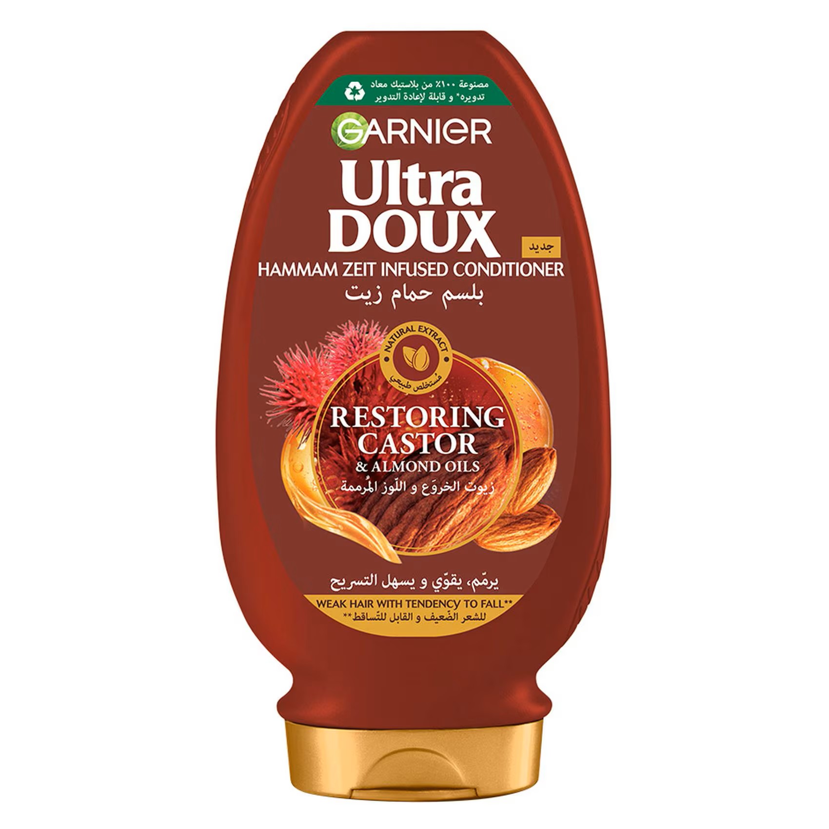 Garnier ultra doux conditione castor & almond 360ml