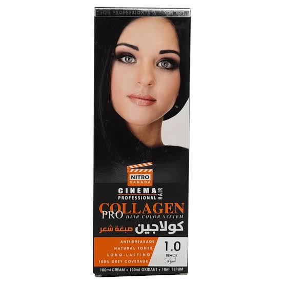 Collagen pro hair color system 1.0 black