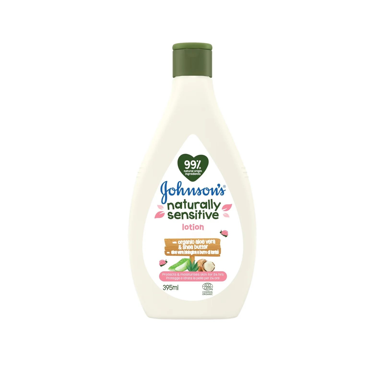 Johnson naturally sens lotion 395ml 56048