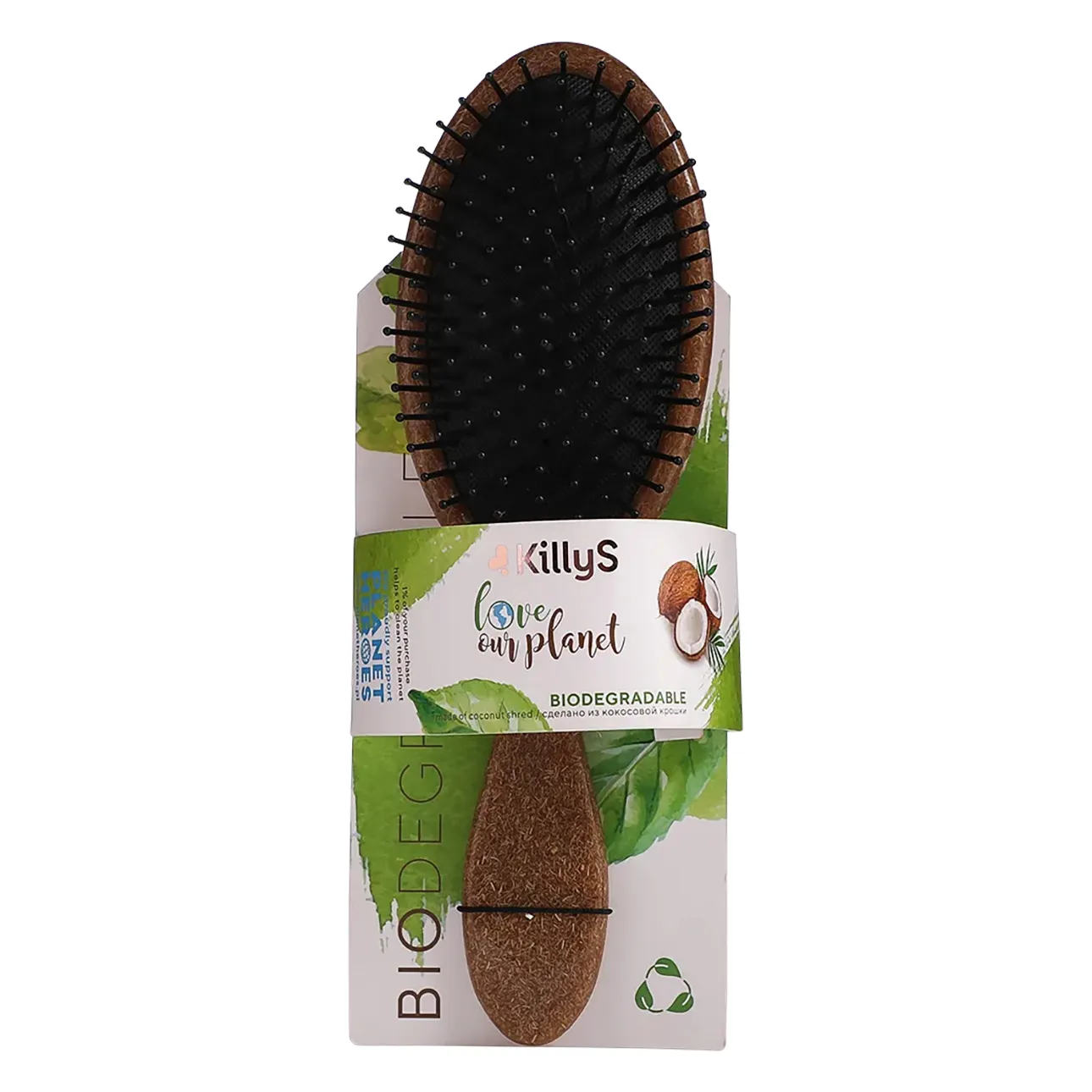 Killys hair brush coconut 500162