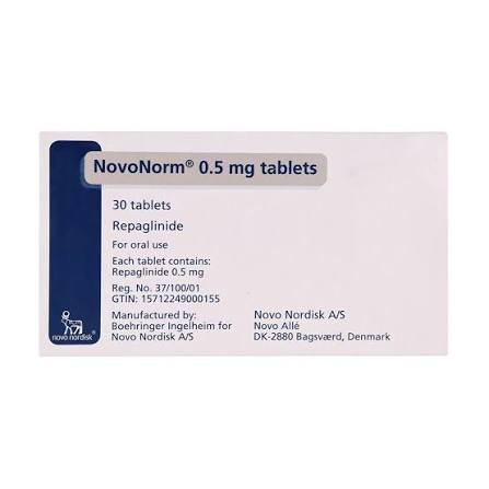 Novonorm 0.5mg tab