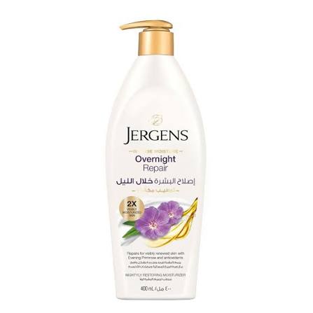 Jergens lotion overnight hydration 400ml