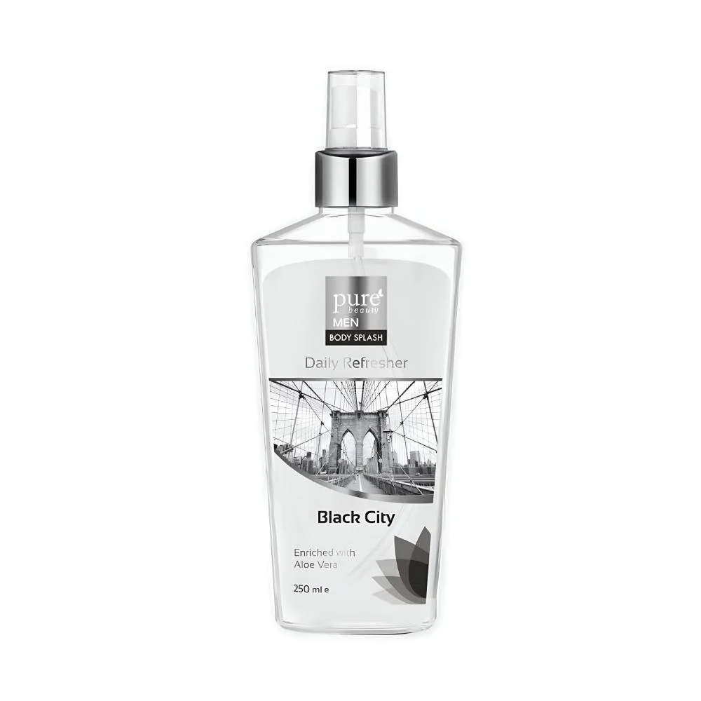 Pure beauty body splash black city 250ml