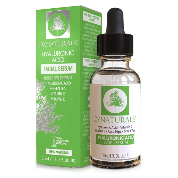 Oznaturals facial serum hyaluronic acid 30ml