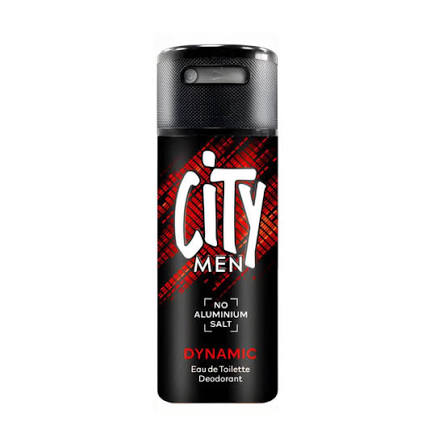 City men deo spray dynamic 150ml