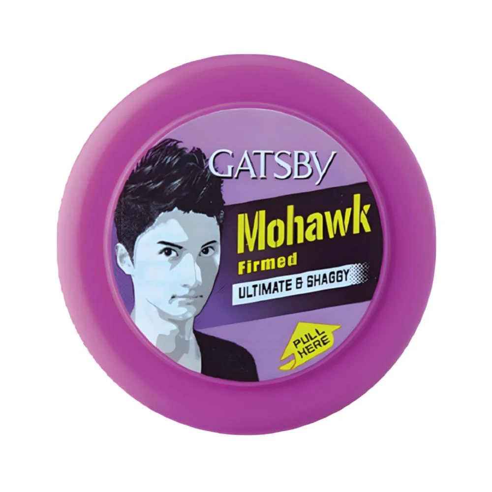 Gatsby styling wax mohawk ultimate shaggy pink 75gm