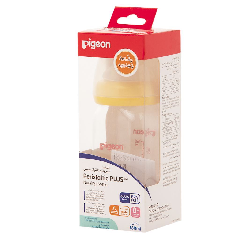 Pigeon soft touch wn peristaltic plus glass 160ml 883