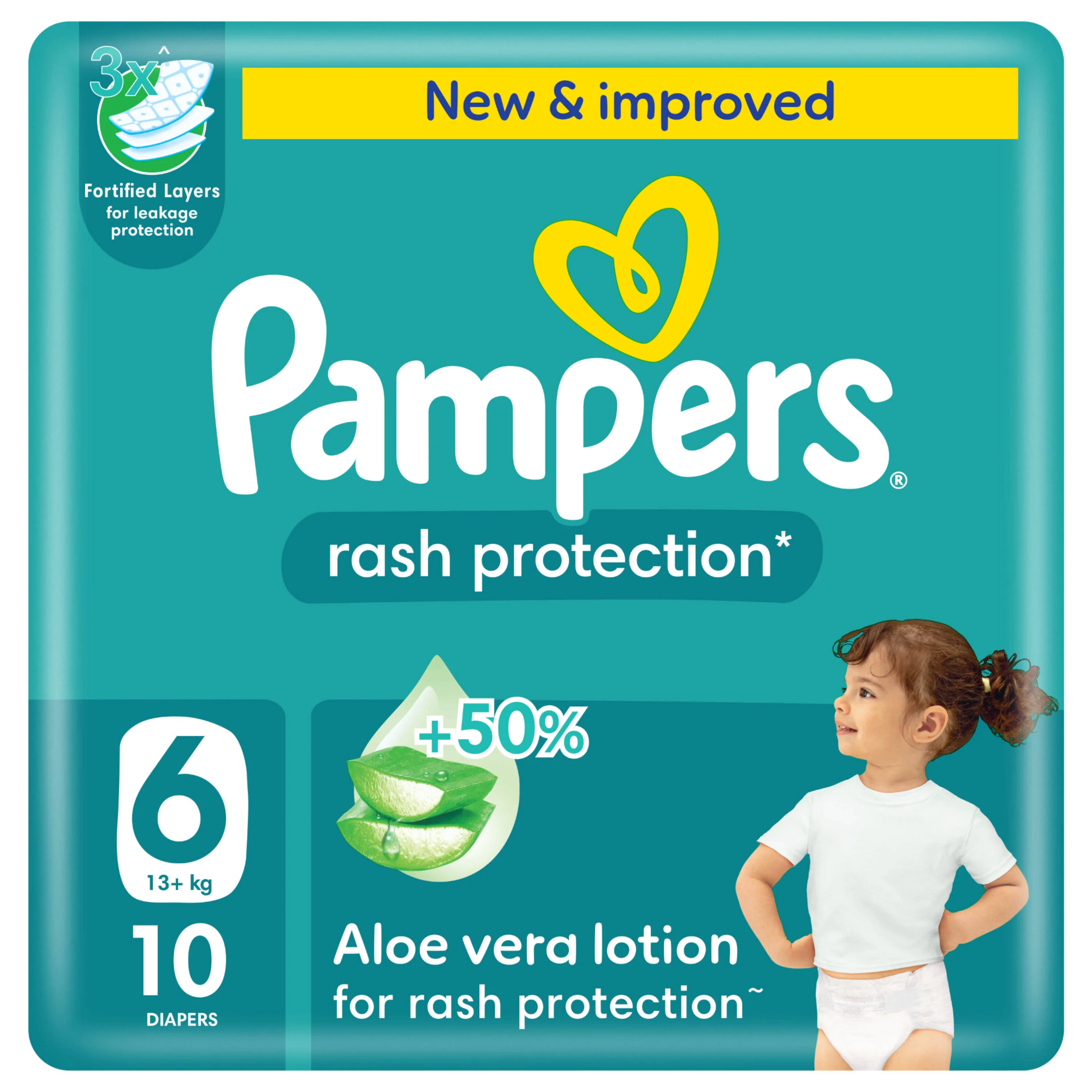 Pampers no.6 10*6 regular