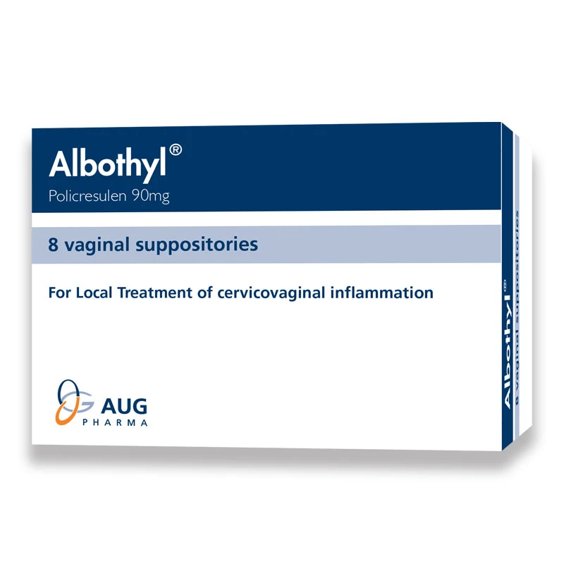 Albothyl vaginal supp