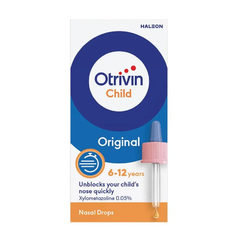Otrivin nasal drops child 0.05% 10ml