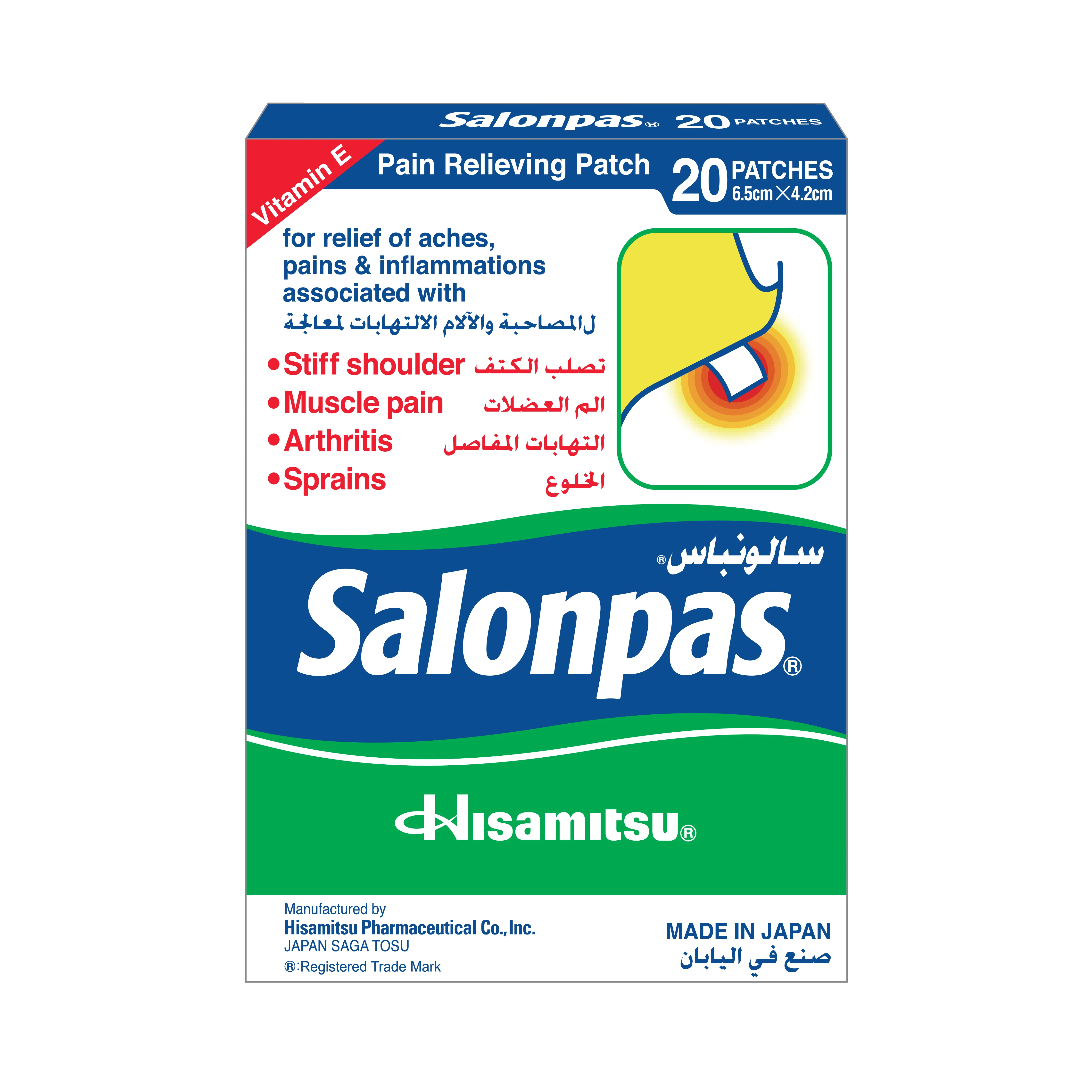 Salonpas patch 20pcs
