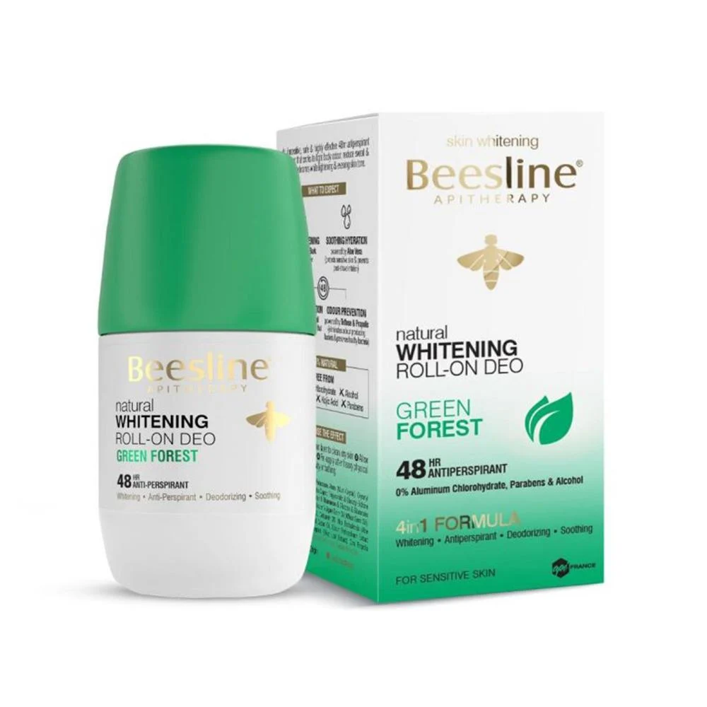 Beesline whitening roll on deo green forest 50ml