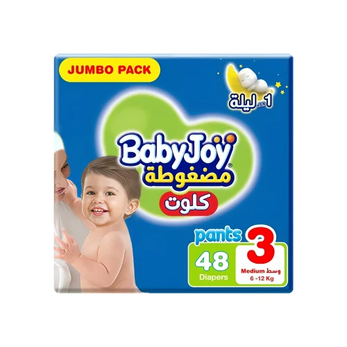 Babyjoy culotte jumbo pack M 3*48