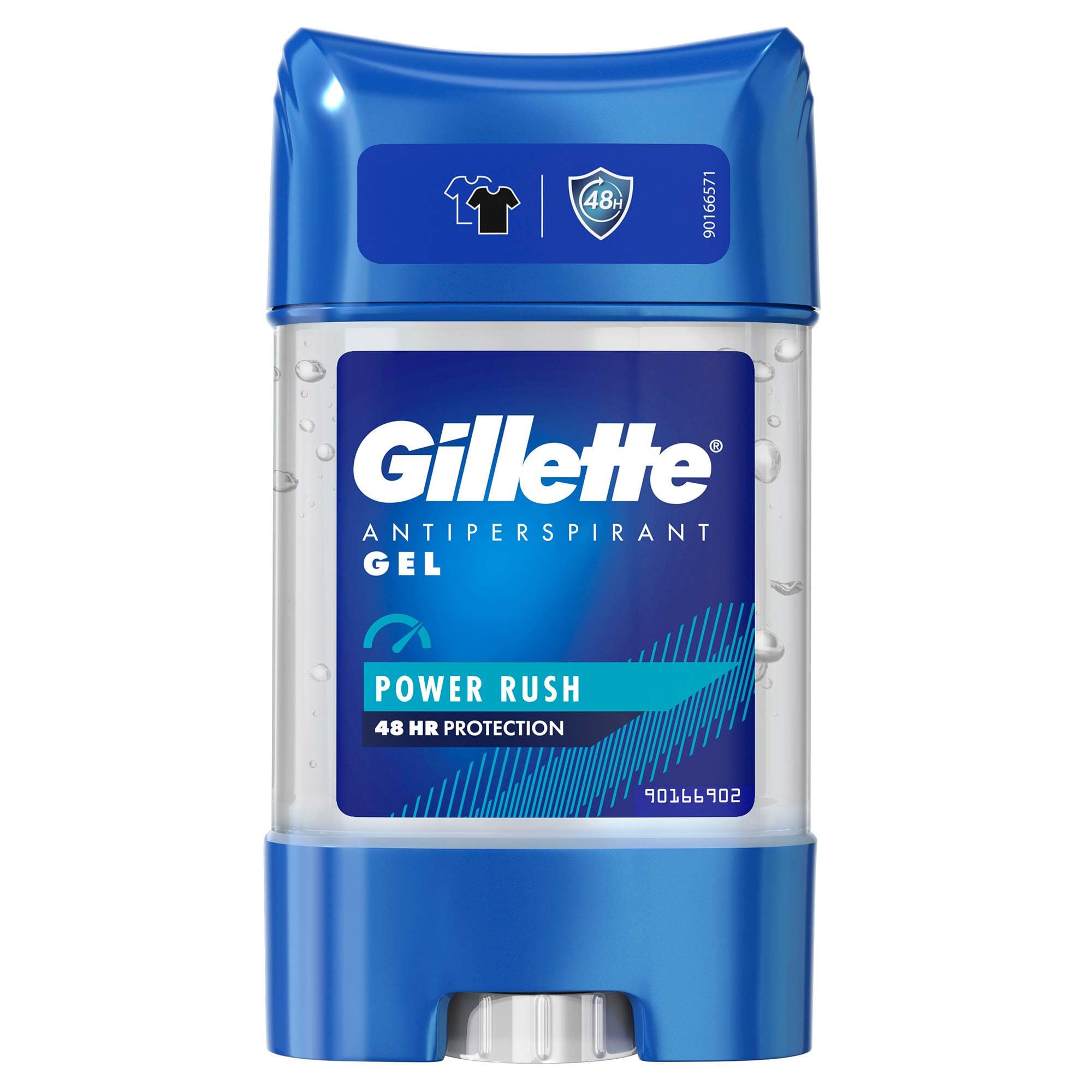 Gillette clear gel power rush 70ml 32242