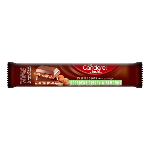 Canderel choco crispy almonds 27gm