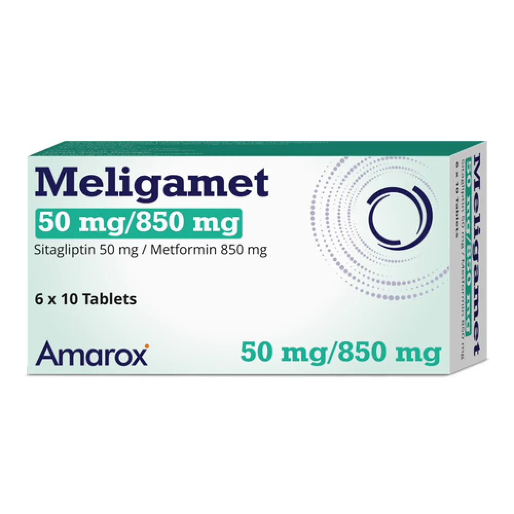 Meligamet 50mg / 850mg 60tab