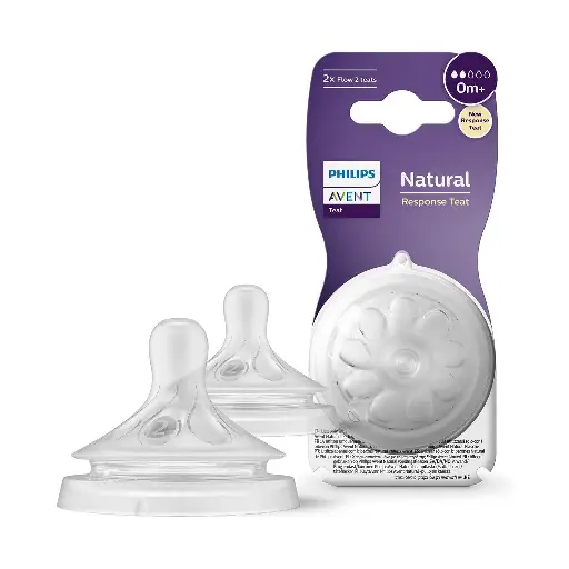 Philips Avent natural teats 3.0 feeding +0 x2 962/02