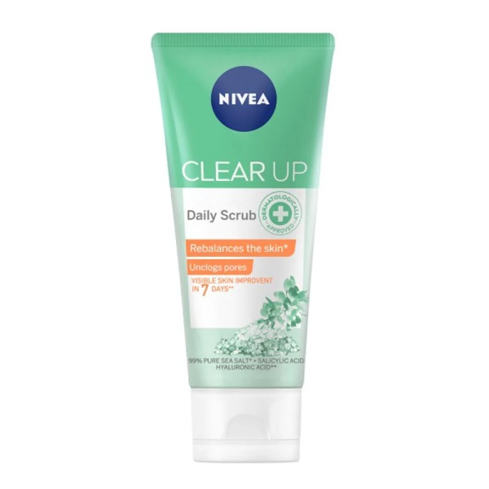 Nivea clear up daily scrub 75ml 80095