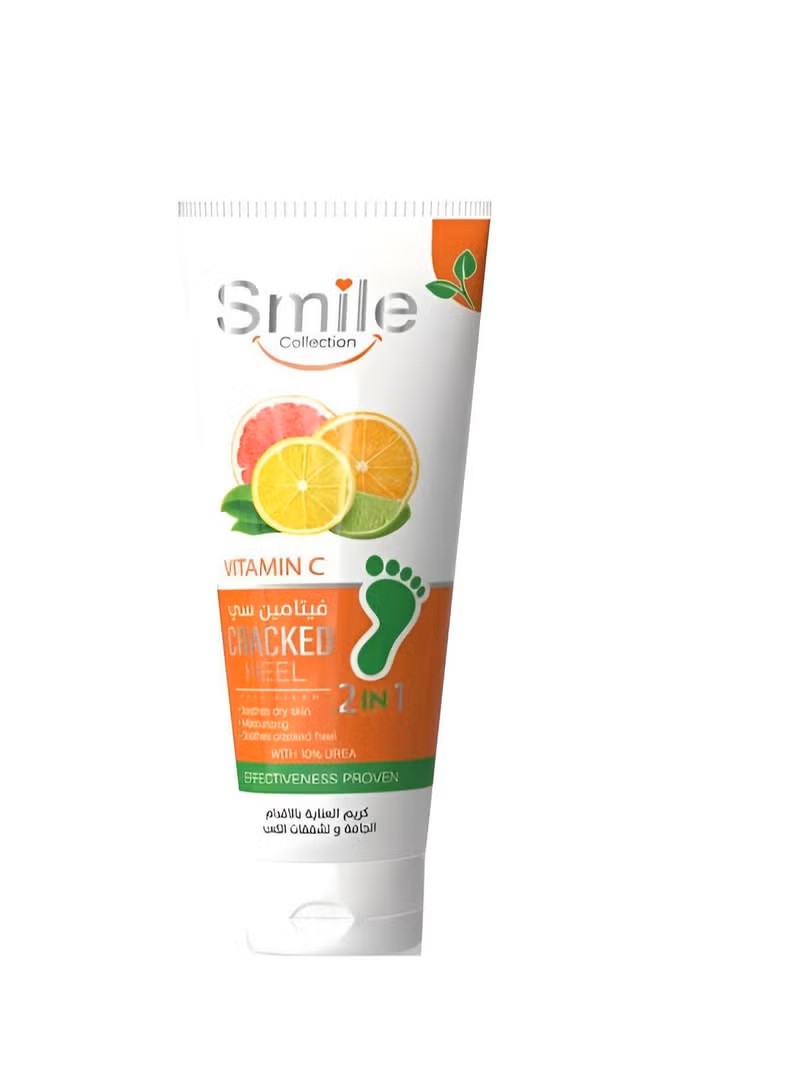 Smile foot cracked heel vit C 75ml