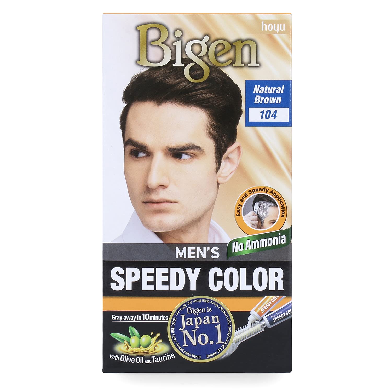 Bigen mens speedy hair color 104