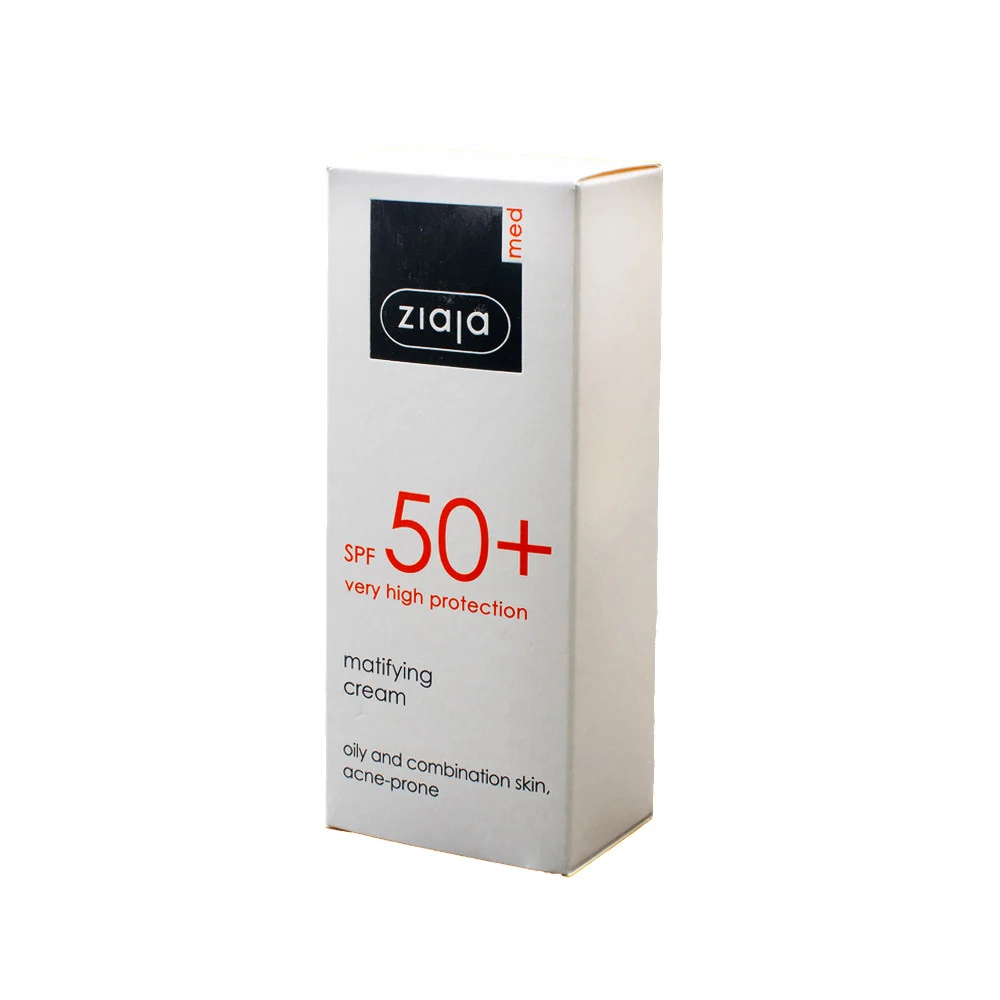 Ziaja spf 50+ matifying cream 50ml