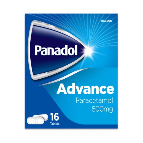Panadol advance 500mg white tab