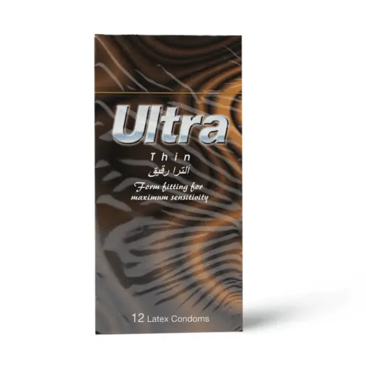 Ultra condoms thin 12pcs 502378