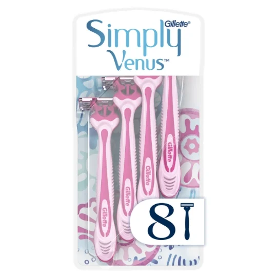 Gillette simply venus smooth 8 pcs 32808