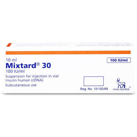 R* Mixtard 30vial 100iv/ml