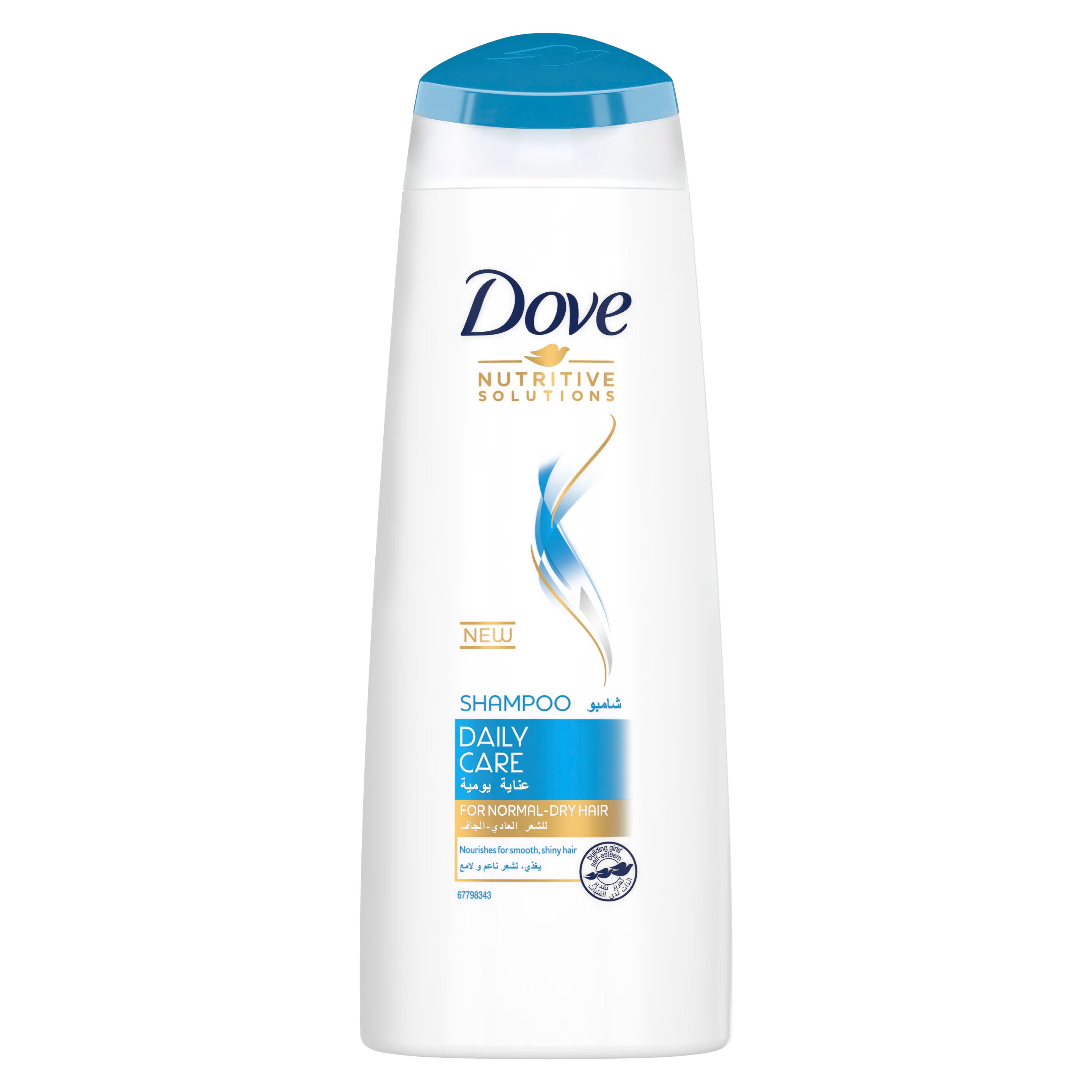 Dove shampoo daily care 400ml-284