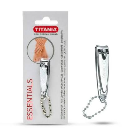 Titania nail cutter silver small 1052/1